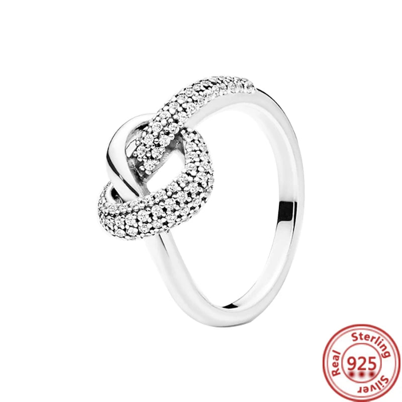 Elegant 925 Sterling Silver Crown Heart Wing Ring – A Timeless Anniversary Gift