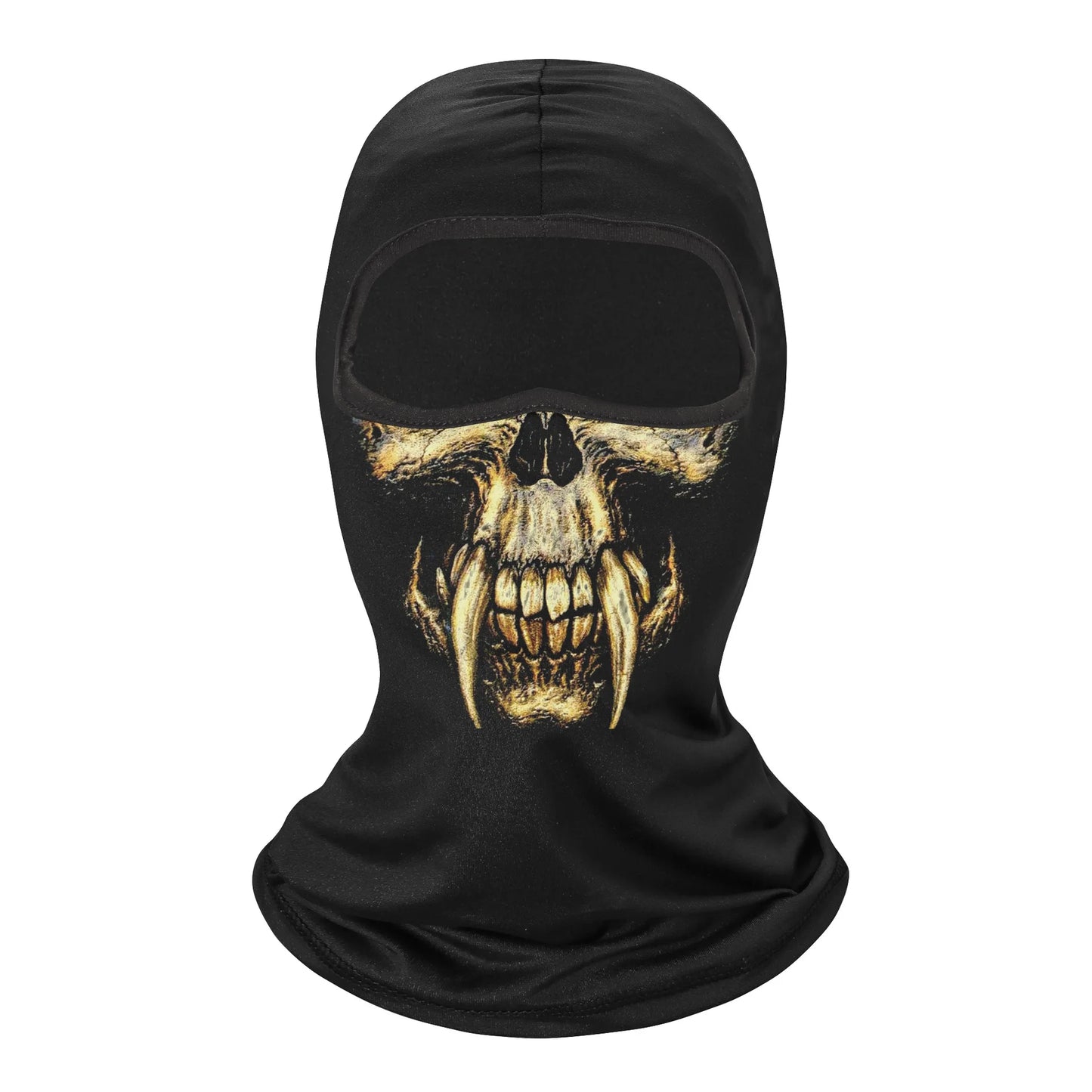 Skull Face Motorcycle Balaclava | Quick-Dry, Windproof & UV Protection | Outdoor Sports & Ski Mask for Men & Women