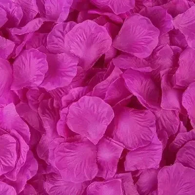 6000/100Pcs Silk Rose Petals | Romantic Fake Flower Petals for Weddings, Valentine’s & Party Decor