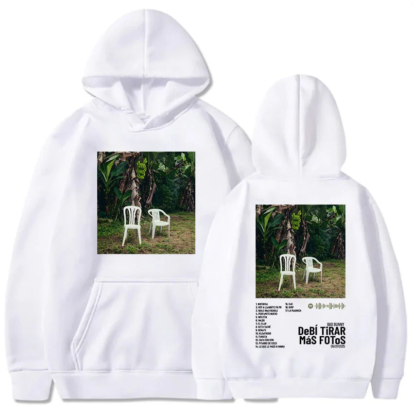 Debí Tirar MásFotos Hoodies 2025 Album Printing Sweatshirts Winter Casual Sudaderas Para Mujer Y Hombres