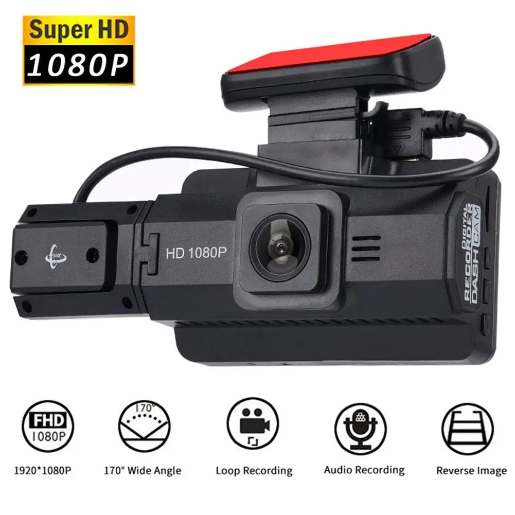 Upgrade Your Car Safety with This Dual 1080P HD Dash Cam! 🚗📸