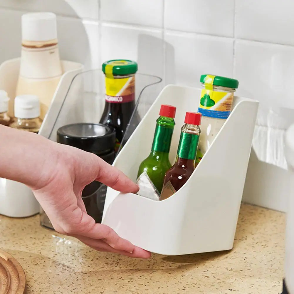 Transparent Plastic Refrigerator Organizer Bins – Optimize Your Kitchen Space! 🧊🥦