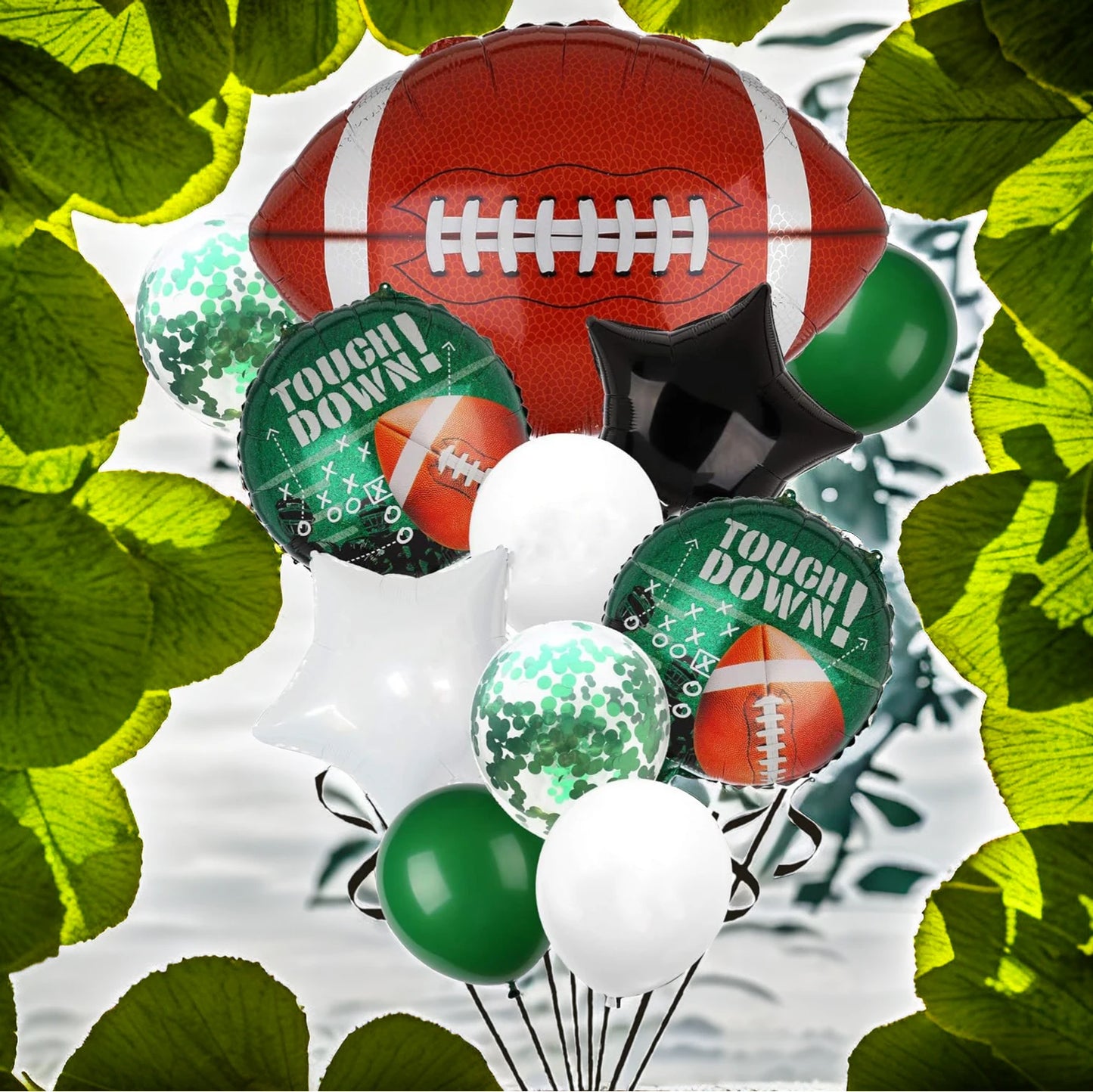 🎈 Football-Themed Balloon Set – 9pcs NFL Party Decorations! 🏈