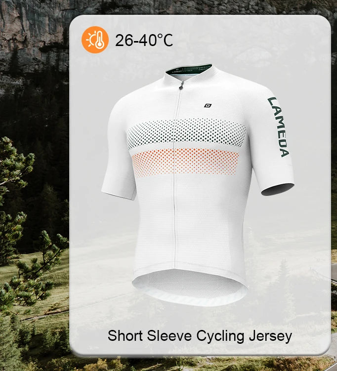 Men's Summer Cycling Jersey 🚴‍♂️ | Breathable, Quick-Dry MTB & Road Bike Shirt | Short Sleeve Sportswear