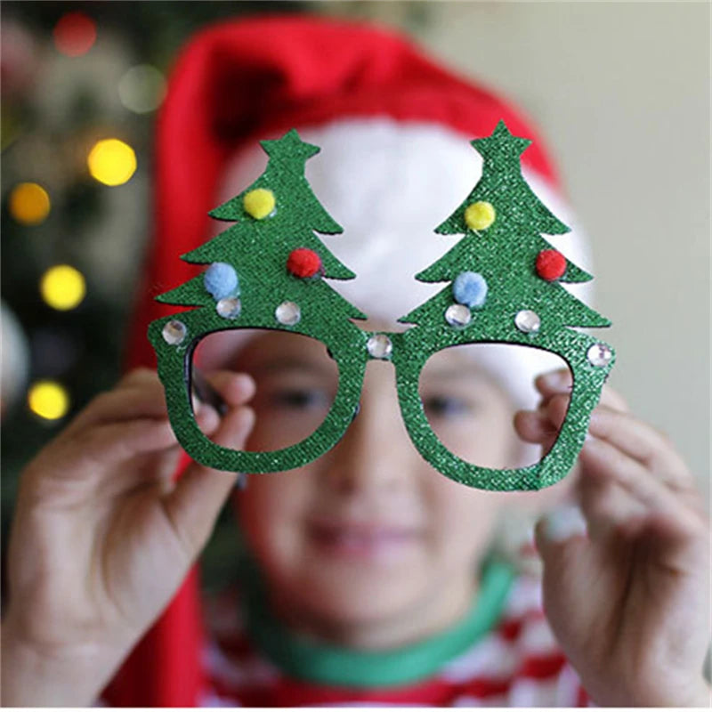 🎄 20PCS Christmas Ornaments Set | Fun Glasses, Headbands, Hats & Bracelets for Adults & Kids | Holiday Decorations & Gifts 🎉