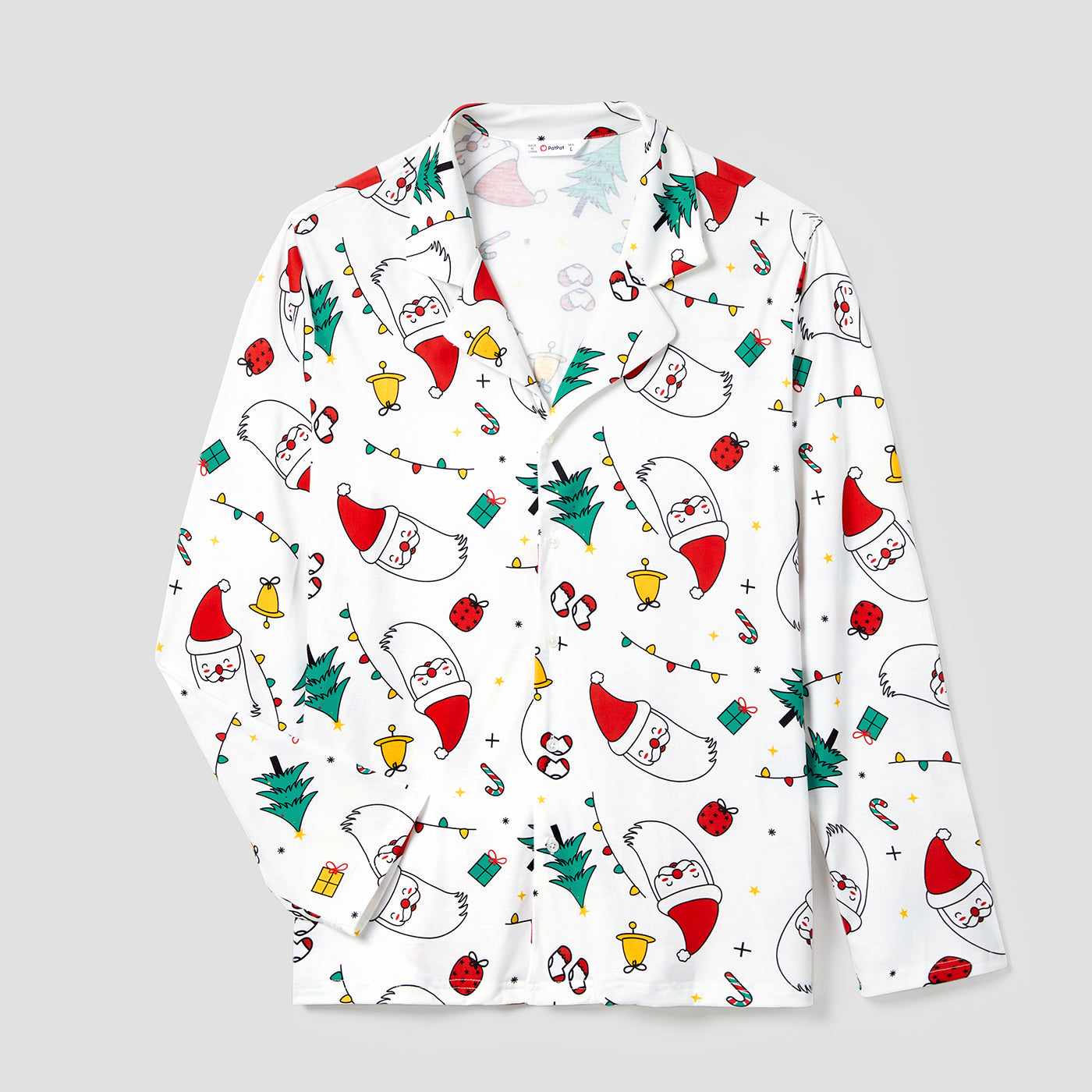 Christmas Family Matching Pajamas – Colorful Festival Print & Flame-Resistant! 🎄🔥