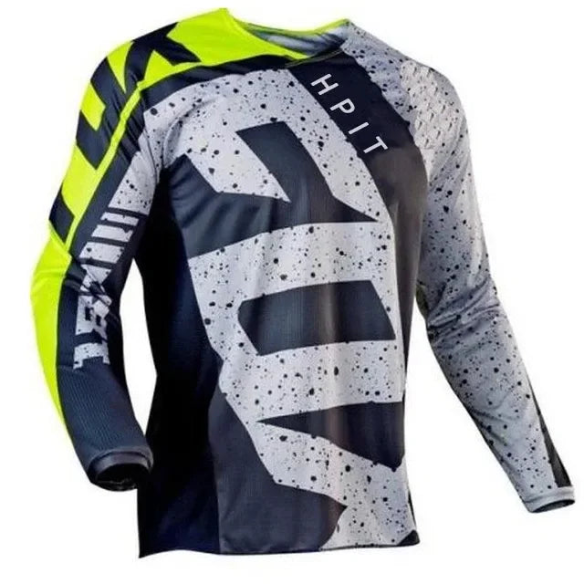 🚴‍♂️ Men's Fashionable Sports Top 2024 🌟 | Long Sleeve & Lightweight Comfort