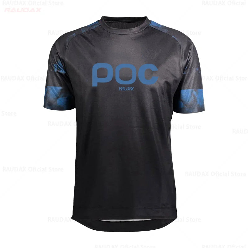 RAUDAX POC Downhill Jerseys | Men's Motocross & Cycling Shirt | MTB DH MX Racing Apparel 🚵‍♂️