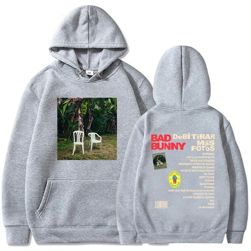 Debí Tirar MásFotos Hoodies 2025 Album Printing Sweatshirts Winter Casual Sudaderas Para Mujer Y Hombres