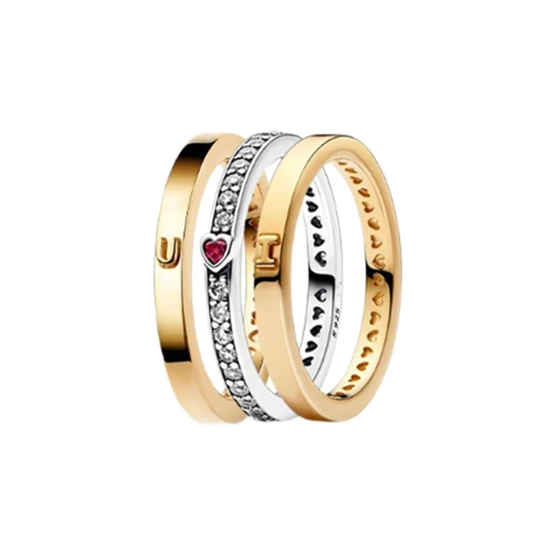 🌞🌙 Sun and Moon Rings – High-Quality Fine Charm Jewelry for Women