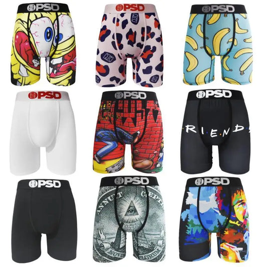 Men's Sexy Boxer Shorts | Fashion Print Underpants | Stylish Boxer Briefs & Trunks for Men 🔥