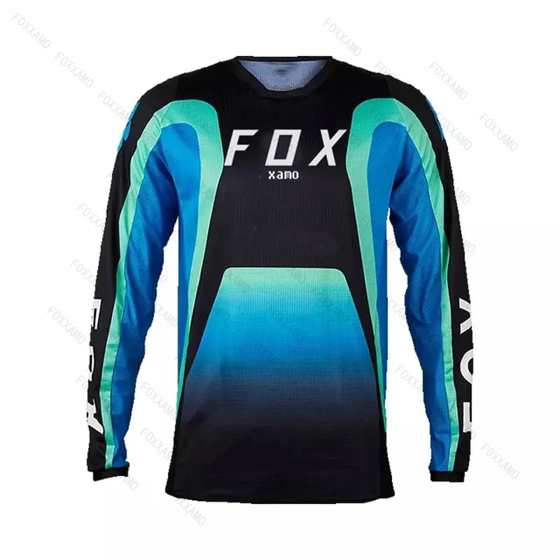 🚴‍♂️ All-Terrain MTB Downhill Jersey 🌟 | Men's Motocross Shirt for Every Ride 🌬️