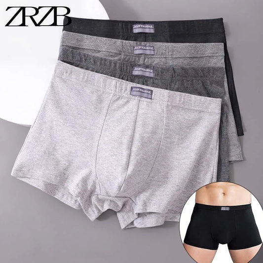 🩳 Men's Pure Cotton Boxer Shorts | Breathable & Comfortable Underwear for Men | L-5XL