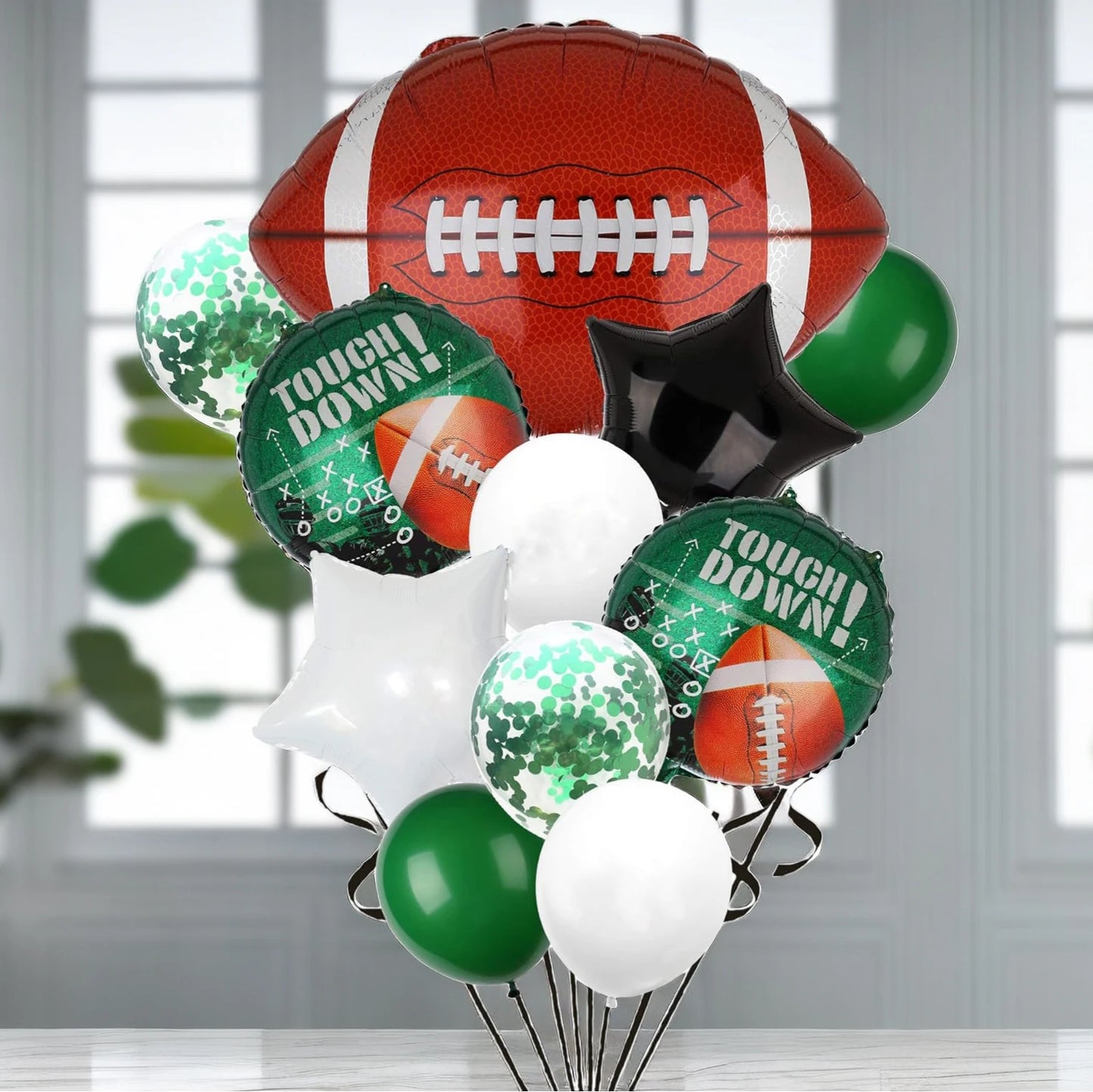 🎈 Football-Themed Balloon Set – 9pcs NFL Party Decorations! 🏈