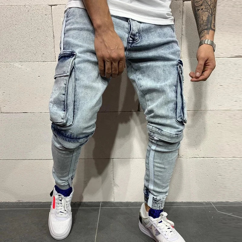 🏍️ Personality-Packed Ripped Jean Pants for Summer Vibes 🌞