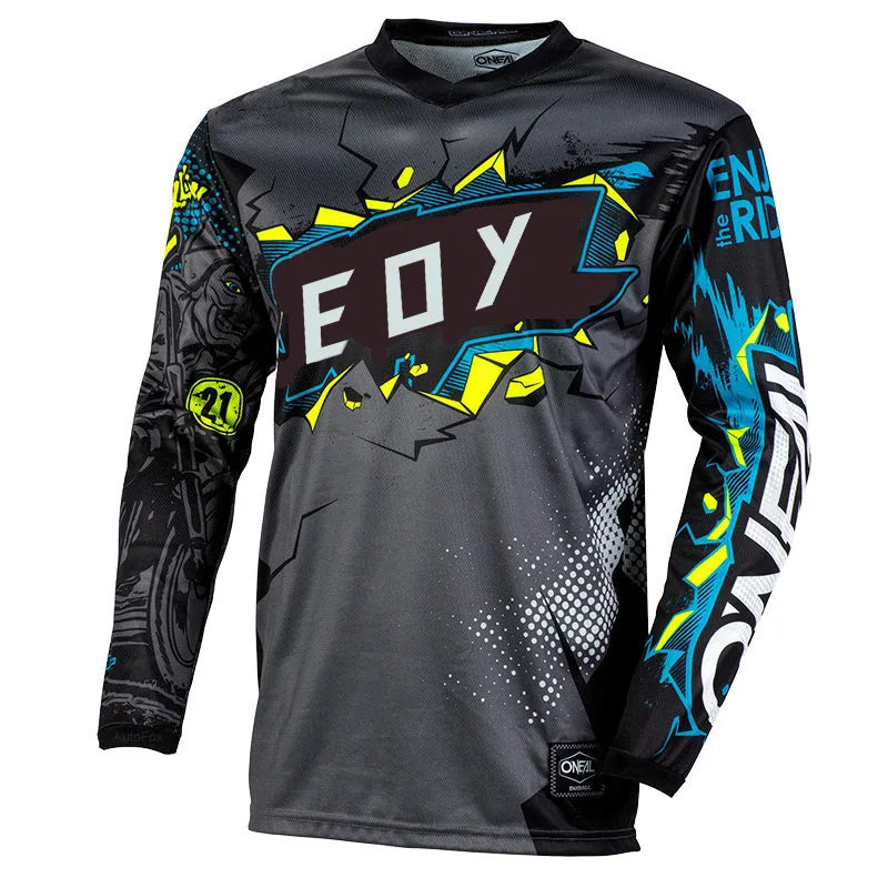 Mountain Bike & Motorcycle Jersey 🚵‍♀️ | Off-Road Adventure Top