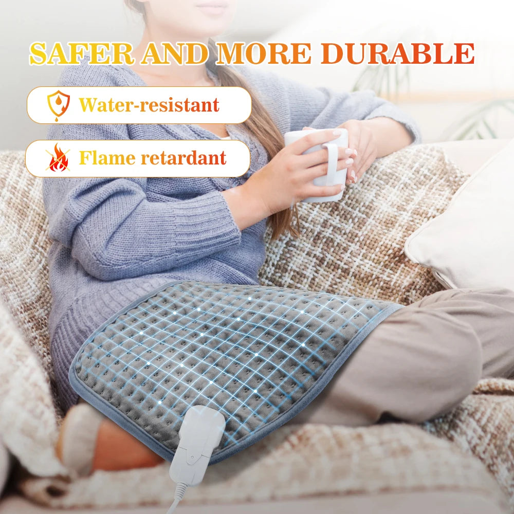 🌞 Electric Heating Pad - Hand and Foot Warmer for Cramp and Menstrual Pain Relief 🌞