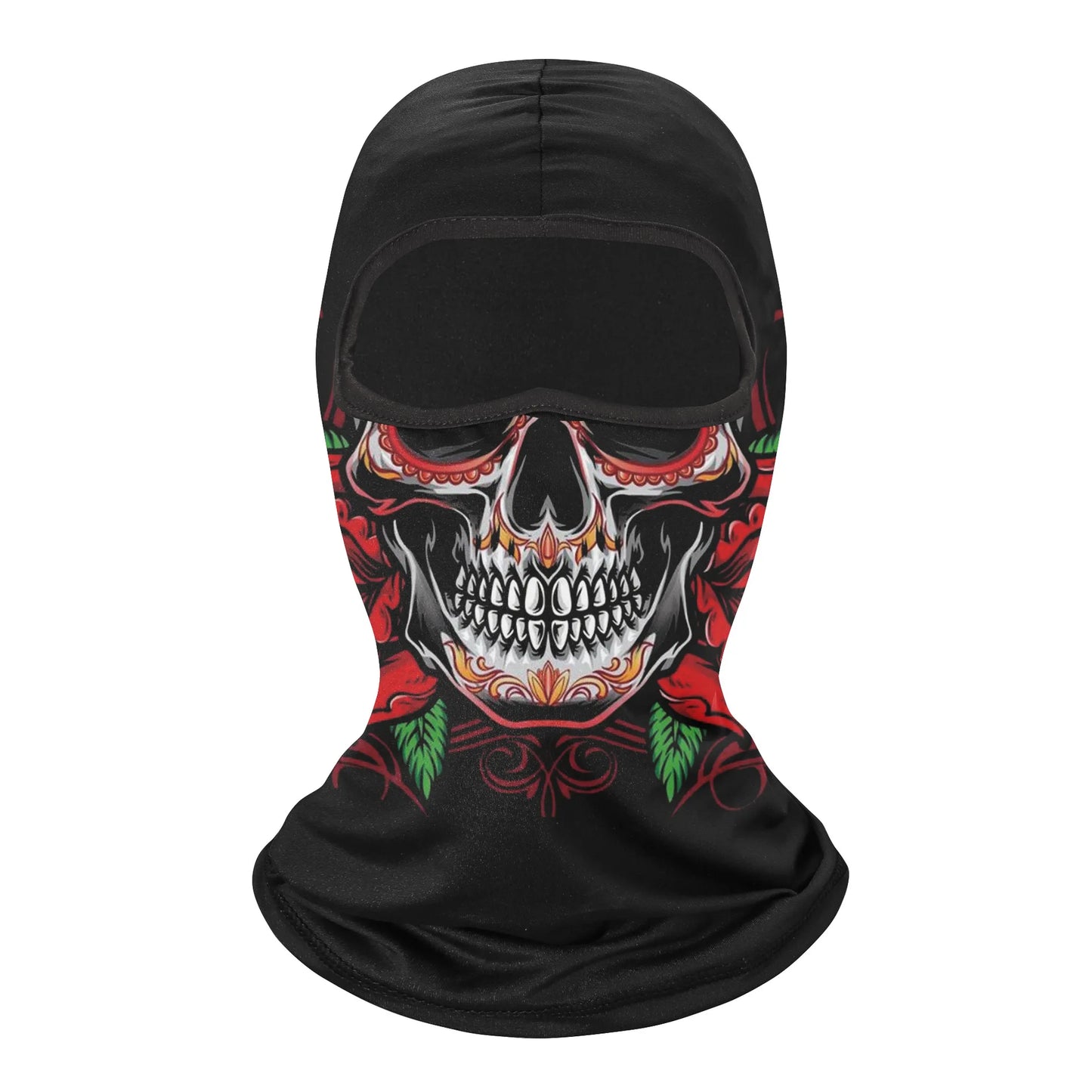 Skull Face Motorcycle Balaclava | Quick-Dry, Windproof & UV Protection | Outdoor Sports & Ski Mask for Men & Women