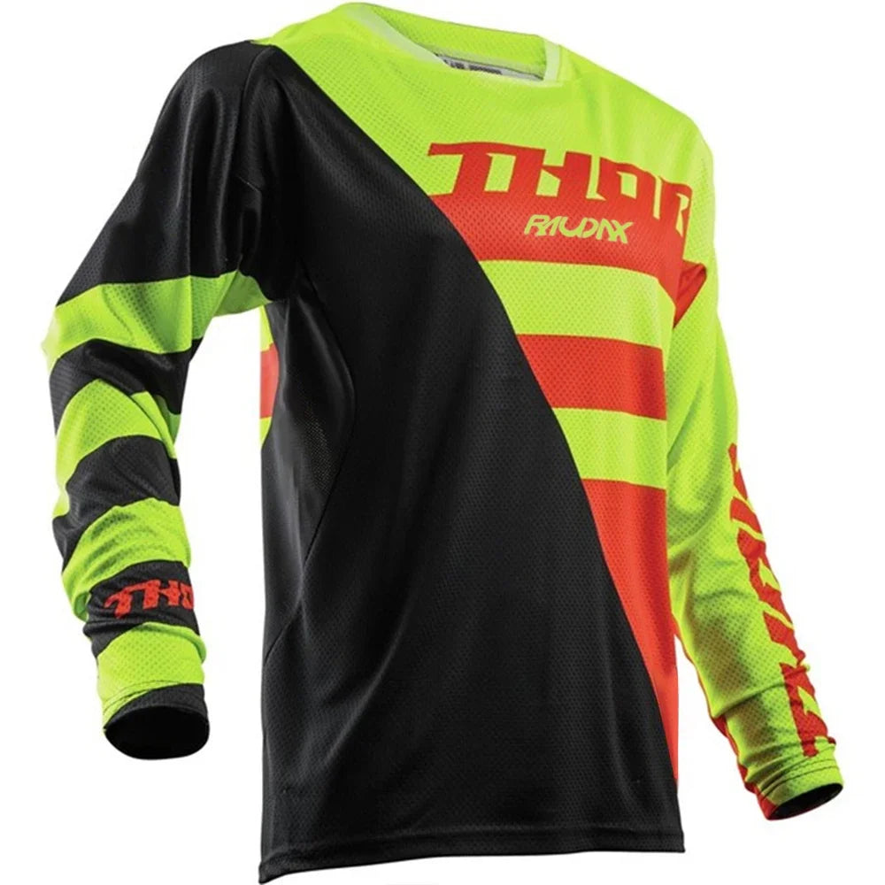 🌟 Downhill MTB Jersey 🚴‍♂️ | Men's Long Sleeve Shirt for Extreme Rides 🚵‍♂️