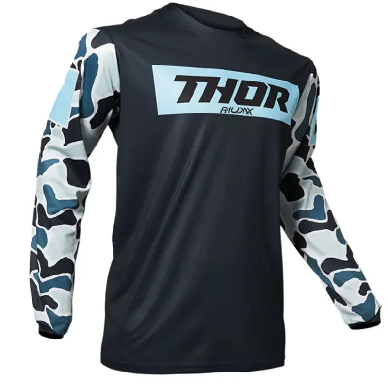 Motocross MTB Jersey 🚴‍♂️ | Downhill Cycling Shirt for Men & Women