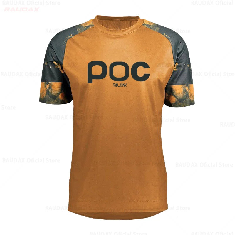 RAUDAX POC Downhill Jerseys | Men's Motocross & Cycling Shirt | MTB DH MX Racing Apparel 🚵‍♂️