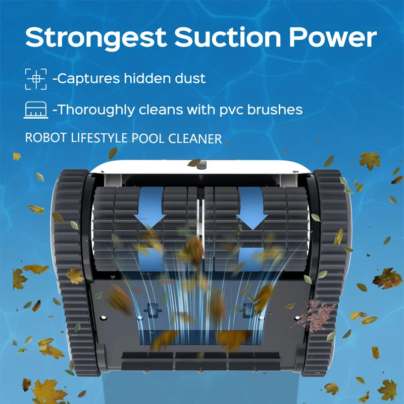 Pool Cleaner Cordless Robot Swimming Pool Electric Vacuum Cleaner