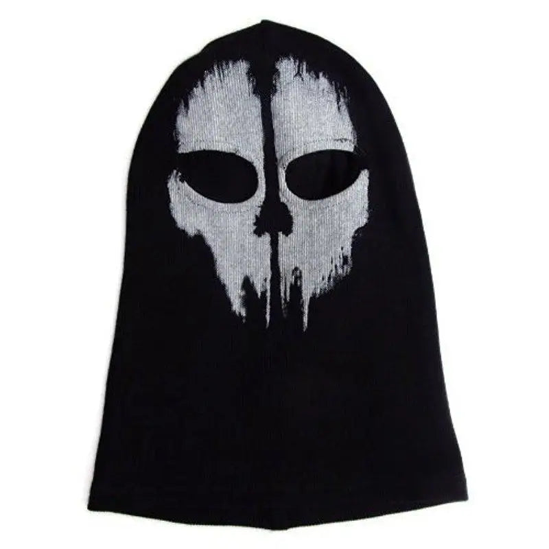 Men's Skull Balaclava Beanie | Full Face Mask for Winter Warmth | Ghost Skull Hood for Outdoor Sports