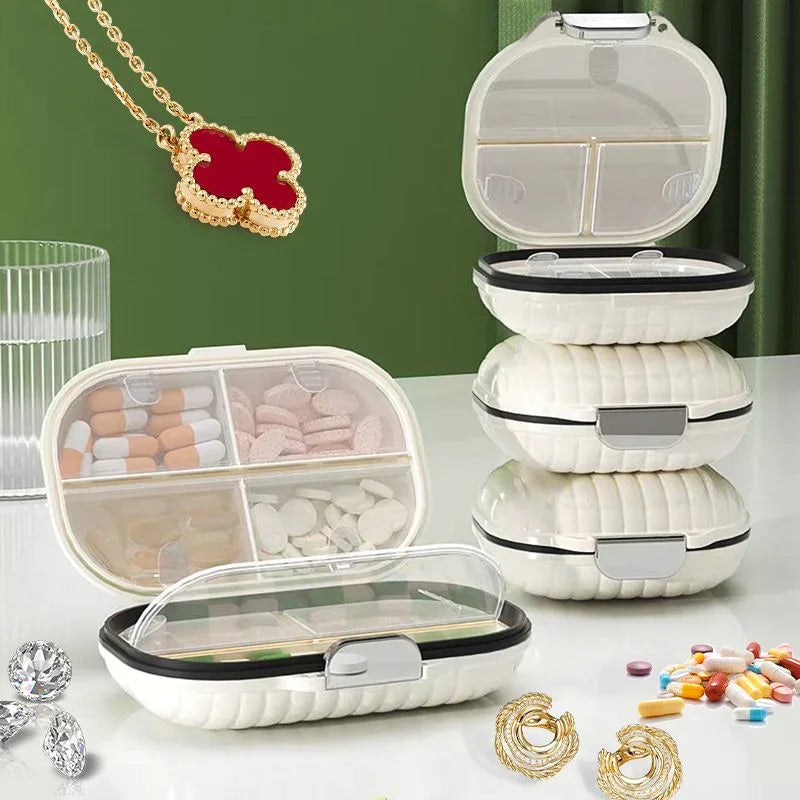 Mini Portable Pill Box – 7-Day Travel Organizer for Medication Management 🌟💊