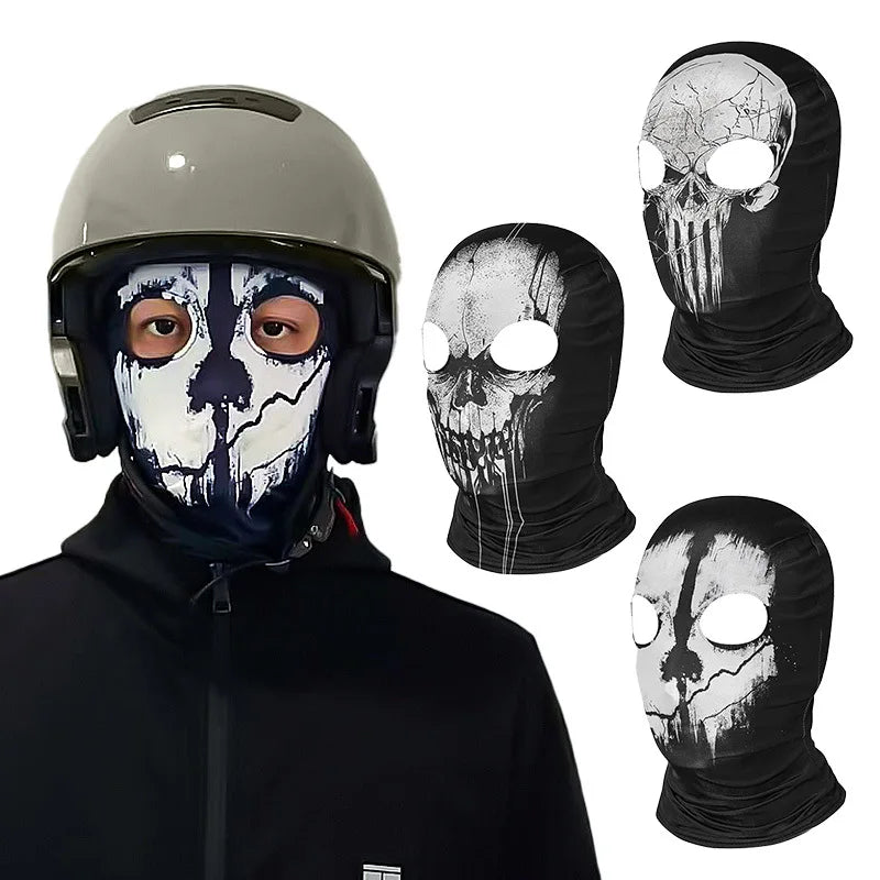 🏍️ Motorcycle Skull Mask Ghosts Caps Balaclava 🏍️