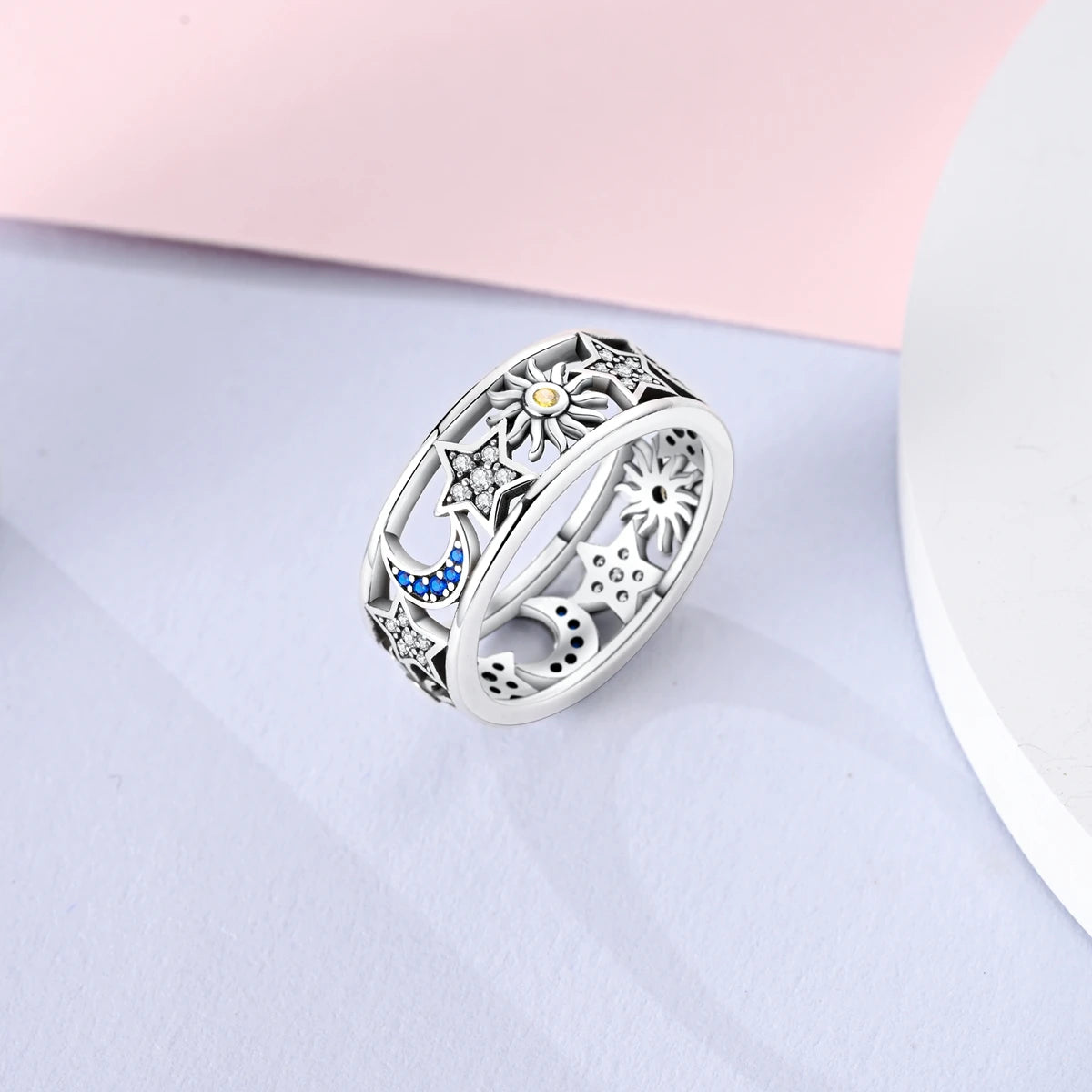 Silver Plated Infinite Love Firefly Ring Original Design Zircon Finger Rings For Women High Quality Wedding Jewelry Gift