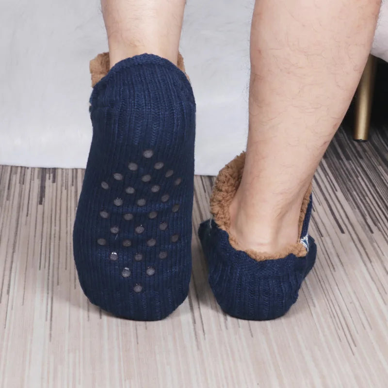 🧦 Cozy Fall & Winter Floor Socks | Non-Slip Slippers for Men & Women ❄️