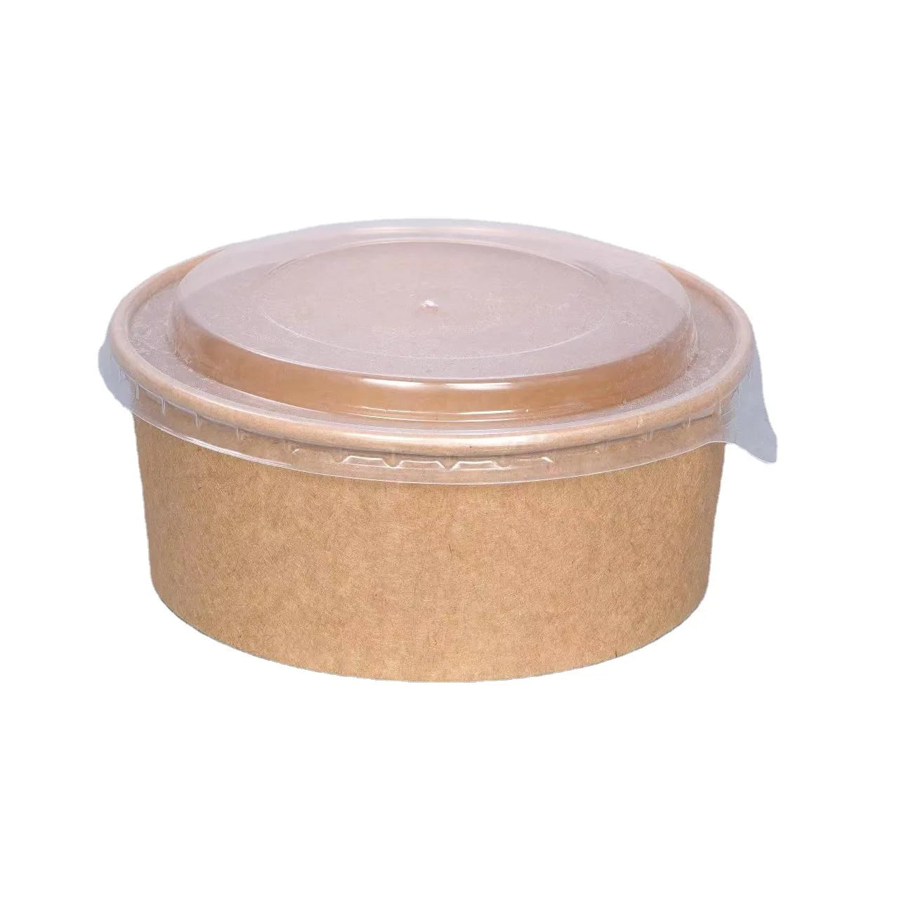 15PCS Kraft Paper Bowls – Eco-Friendly Disposable Salad, Soup & Snack Containers (500ml/750ml) for Meal Prep & Parties