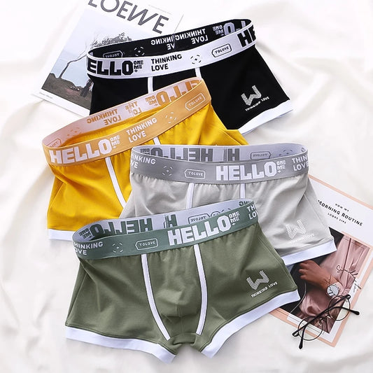 🔥 Men’s Cotton Boxer Shorts | Sexy & Comfortable Underwear | Stylish Boxershorts | Essential Male Underwear 👖