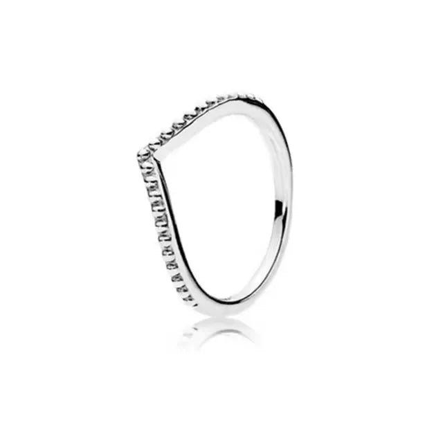 🌹 925 Sterling Silver Infinite Heart & Daisy Ring – A Timeless Gift for Women