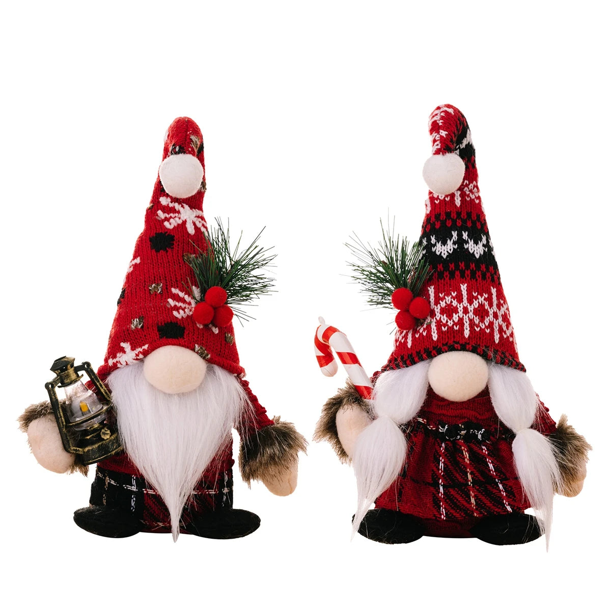 Gnome Christmas Faceless Doll