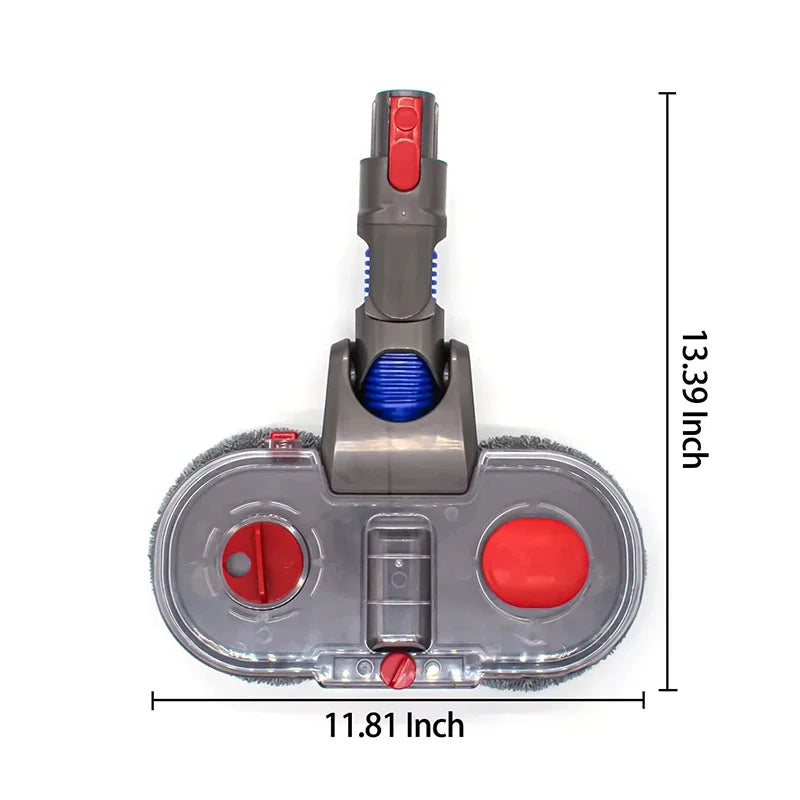 Electric Mop Head Kit for Dyson V7 V8 V10 V11 V15 - Mop Attachment with Water Reservoir