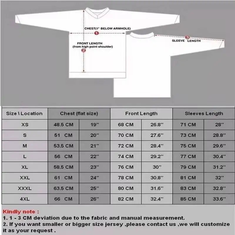 Quick-Dry Cycling Jersey for Men | MTB & Motocross Performance Shirt