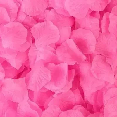 6000/100Pcs Silk Rose Petals | Romantic Fake Flower Petals for Weddings, Valentine’s & Party Decor