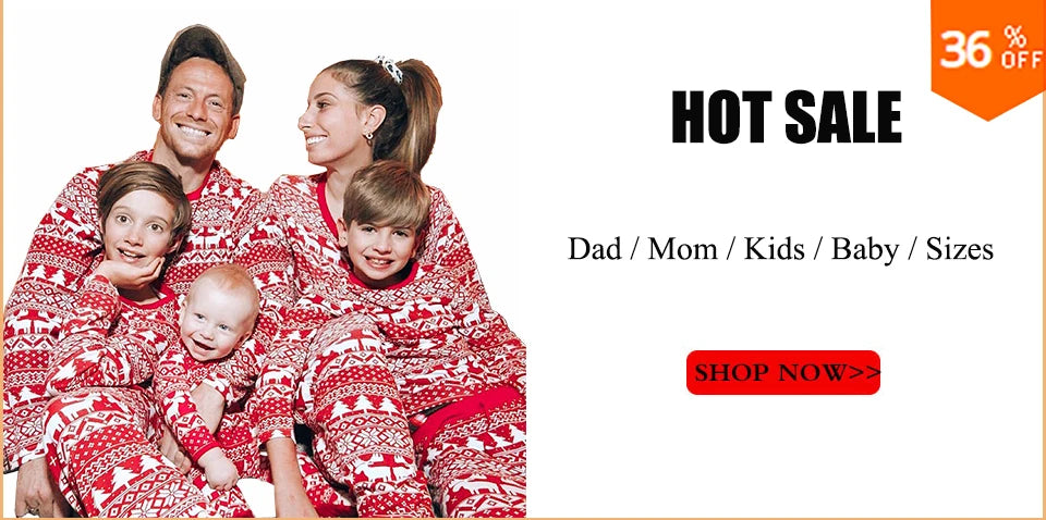 Christmas Family Matching Pajamas – New Year & Xmas PJs for the Whole Family! 🎄✨