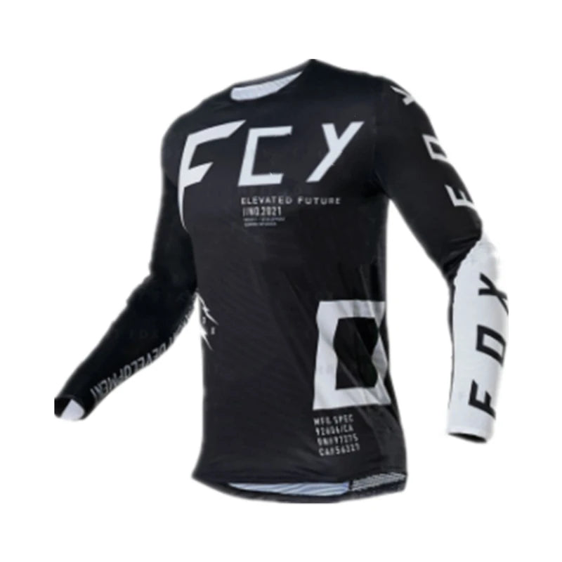 MTB Downhill Motocross Jersey | Enduro BMX Cycling Shirt for Men & Women | Breathable Bike Maillot