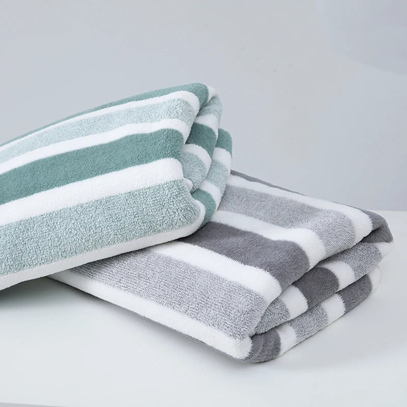 🛁 Upgrade Your Bathing Experience: Thickened Absorbent Bath Towel! 🌟