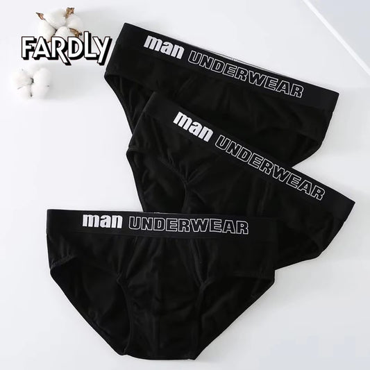 6PCS Men's Briefs 🩲 Soft Cotton Underwear | Fashion Bikini Brazilian Underpants | Casual Triangular Underwear for All Seasons