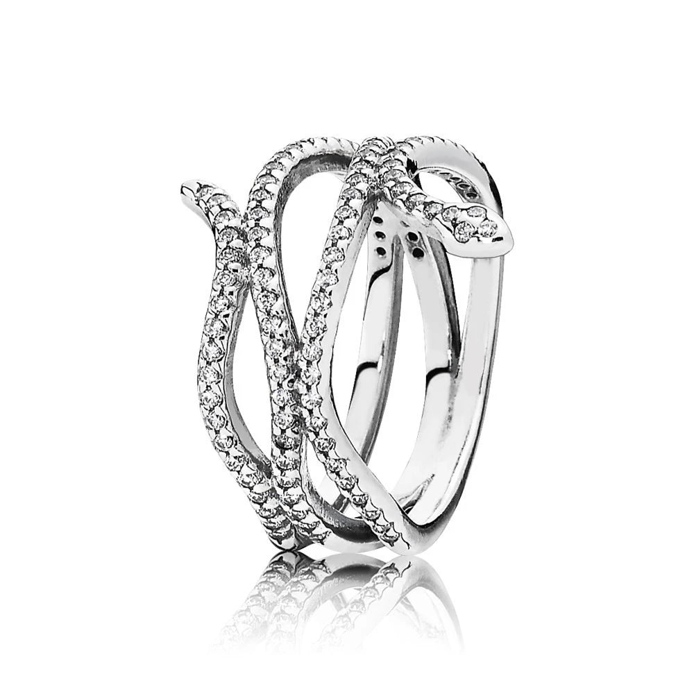 🌹 925 Sterling Silver Infinite Heart & Daisy Ring – A Timeless Gift for Women