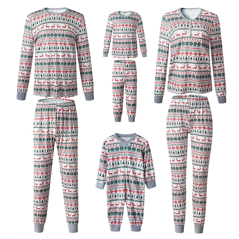 Christmas Family Matching Pajamas – New Year & Xmas PJs for the Whole Family! 🎄✨