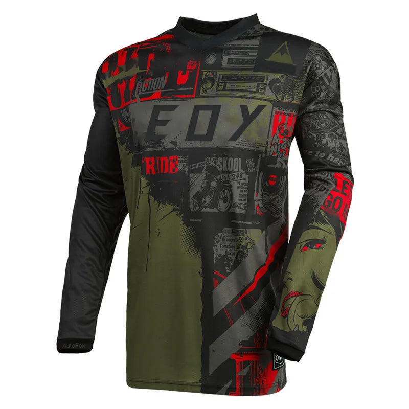 Mountain Bike & Motorcycle Jersey 🚵‍♀️ | Off-Road Adventure Top