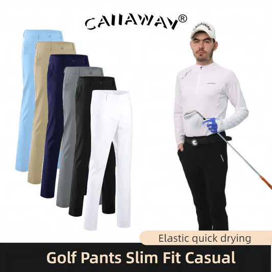 Summer Golf Pants for Men 🌞 | Breathable & Stretchy Quick-Dry Sports Trousers