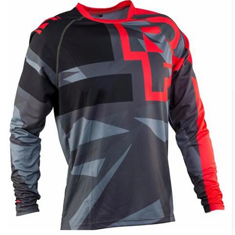 Quick-Dry BMX Jersey 🚵 | Lightweight Enduro MTB Shirt