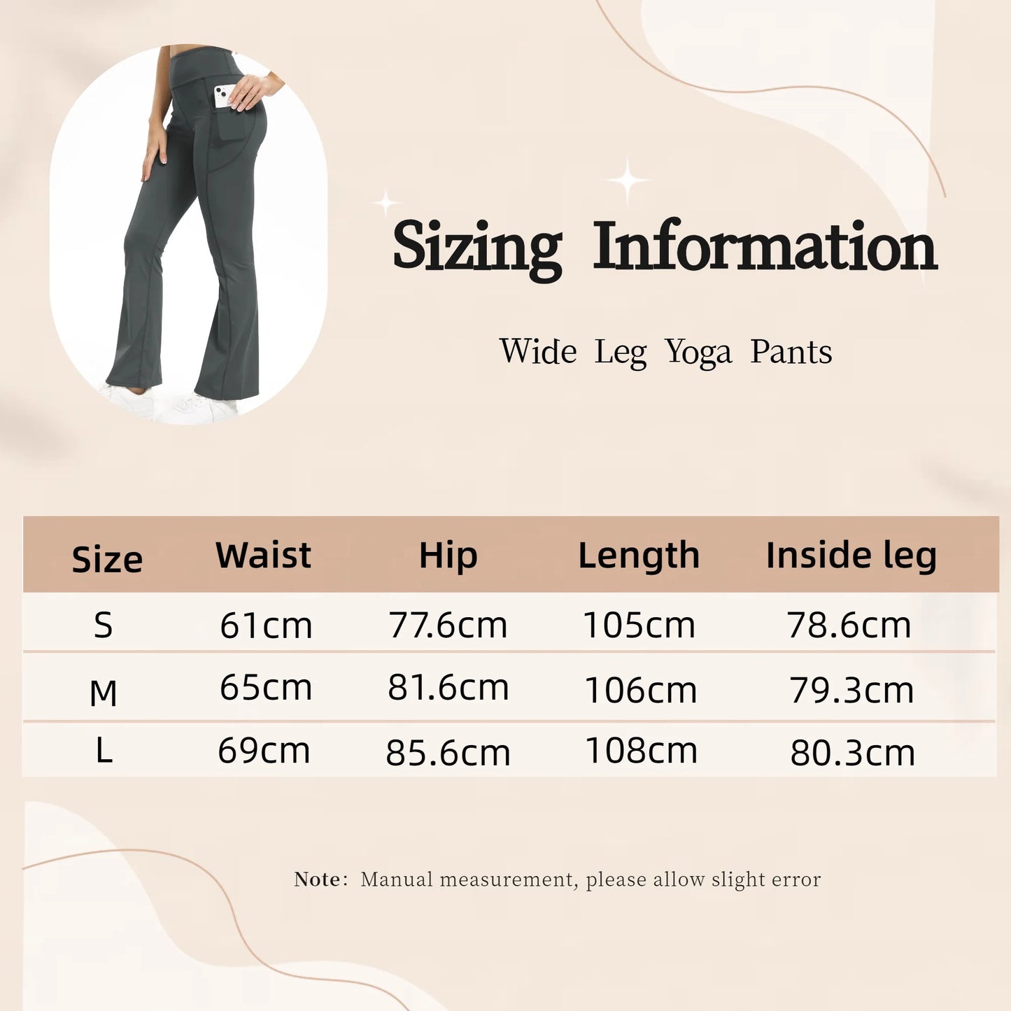 High Waist Flare Leggings with Pockets – Perfect for Yoga, Fitness, and Casual Wear