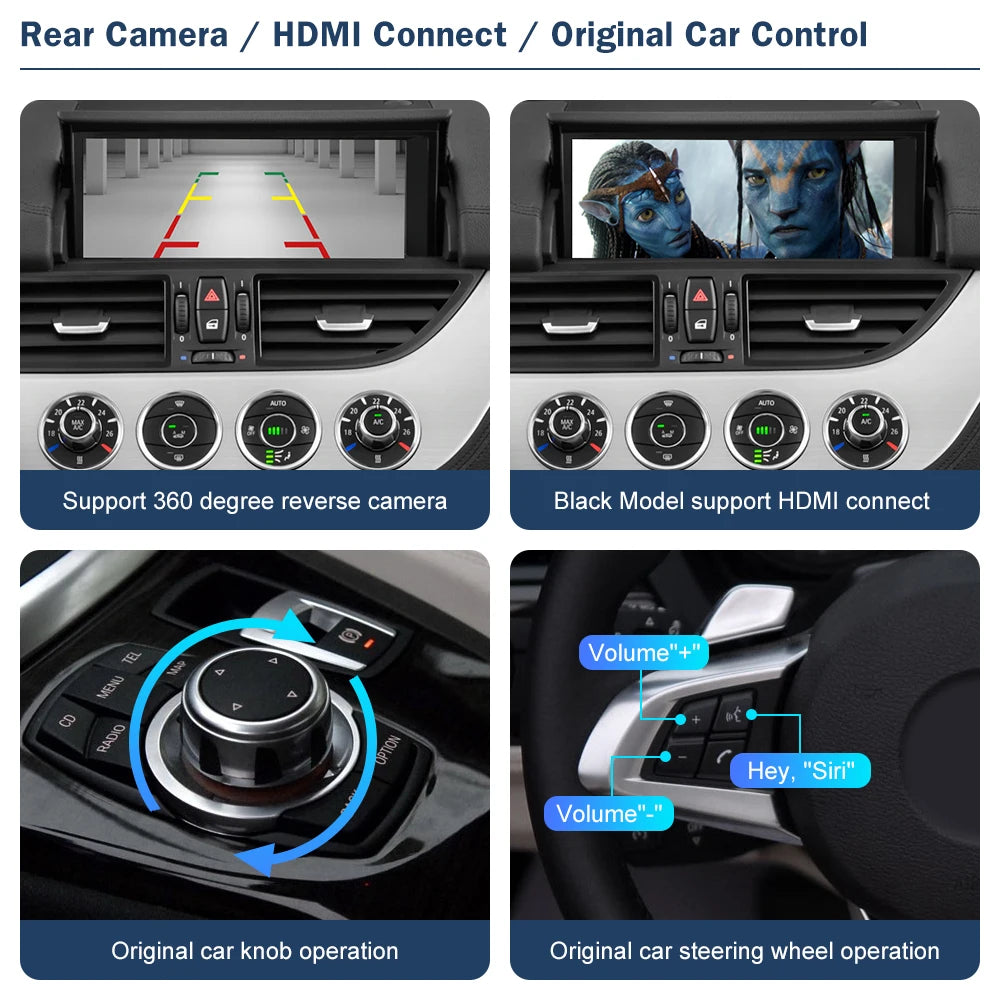 Road Top Wireless CarPlay & Android Auto for BMW Z4 E89 – Upgrade Your Drive