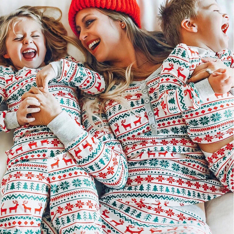 Christmas Family Matching Pajamas – New Year & Xmas PJs for the Whole Family! 🎄✨